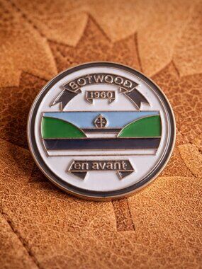 Botwood En Avant Newfoundland And Labrador Canada Vintage Lapel Pin